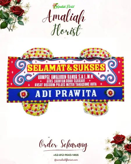 Papan Bunga Ucapan Selamat Sukadana Tengah