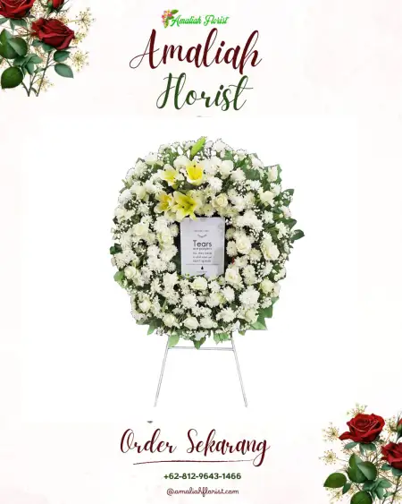 Krans Bunga Duka Sukadana Tengah